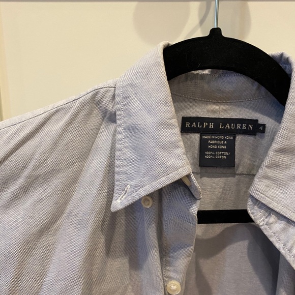 Ralph Lauren Blue Oxford - Picture 2 of 3